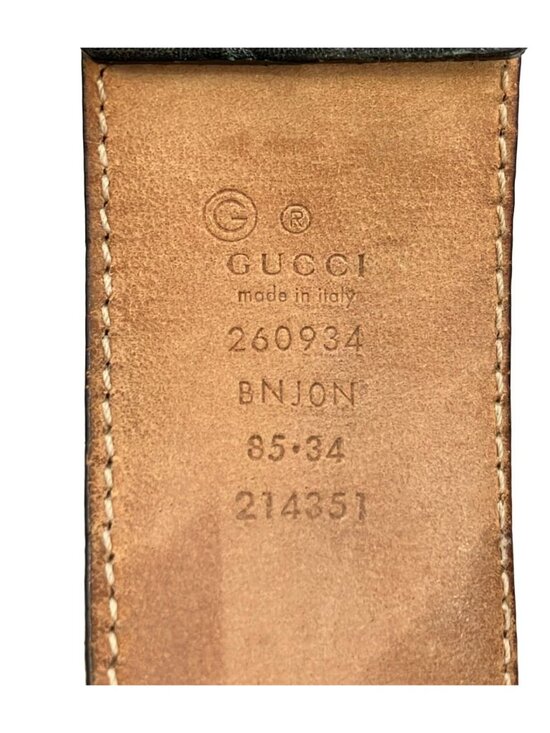 Gucci Belt Guccissima Belts Black main image 5